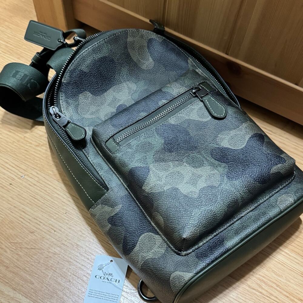 ❤️Coach West Pack In Signature Camo Print - Picture 4 of 9